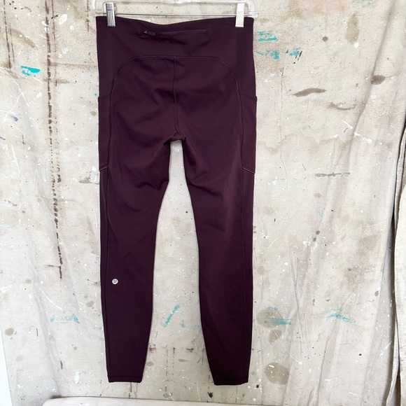 Lululemon Speed Up Tight Full-On Luxtreme 28", Black Cherry - Picture 4 of 4